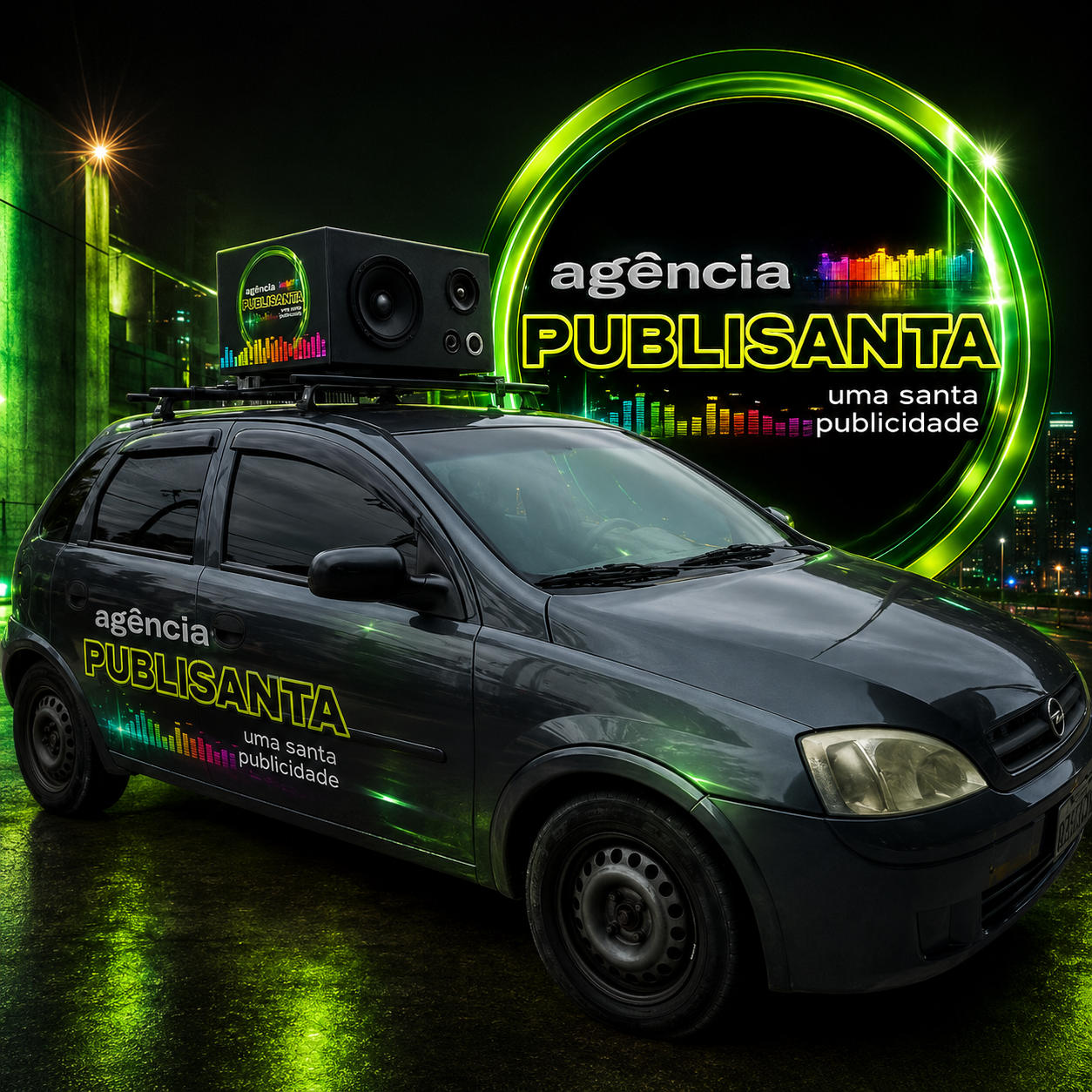 Frota utilizada em campanhas de marketing direto